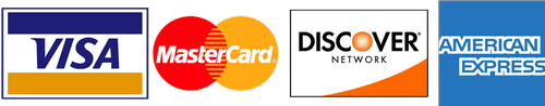credit cards we accept