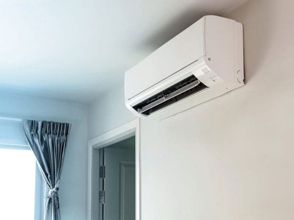 A wall mounted air conditioner for Fire and Ice Heating and Cooling in Greensboro NC